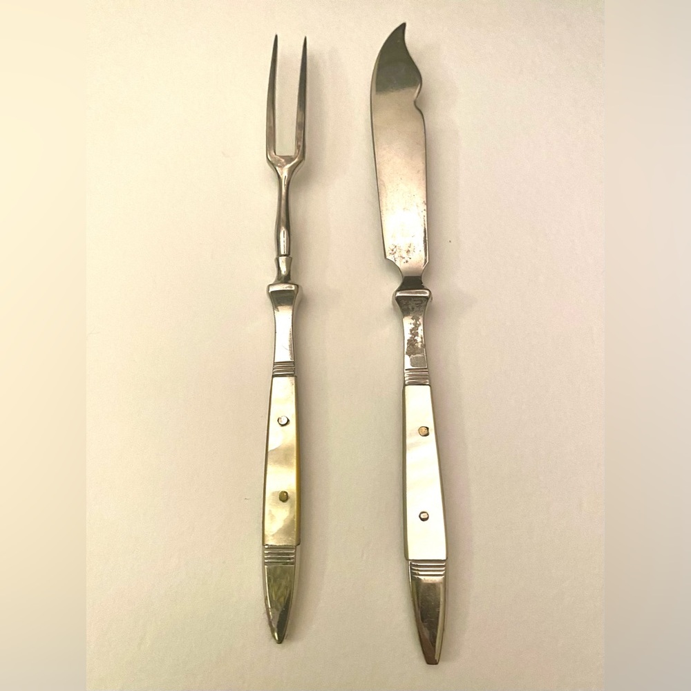 MCM Mother of Pearl Seafood Set